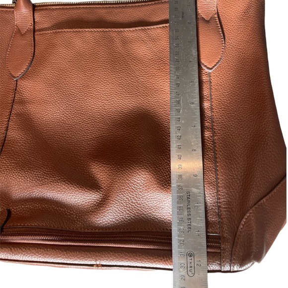 Lodis Leather Hobo Bag Purse Tote - Picture 4 of 6